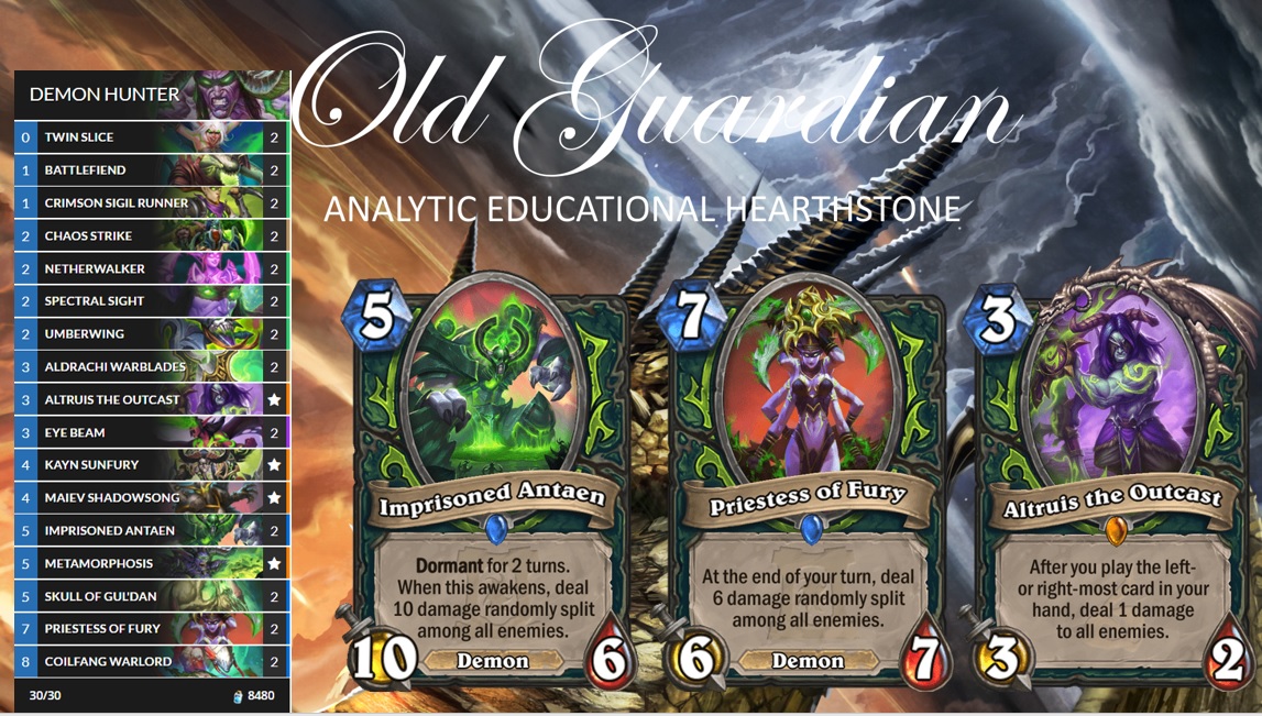 Demon Hunter is the best deck in Hearthstone Ashes of Outland Old